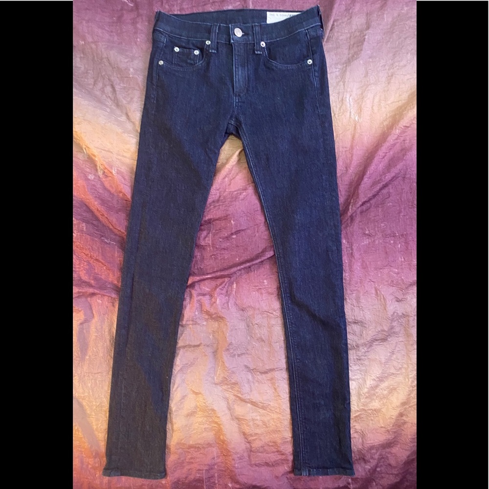 New Rag & Bone Dark Wash Skinny Jeans